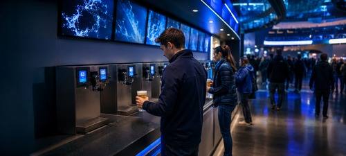 Integrated bar solutions and automated F&B