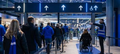 Queueing, access and wayfinding solutions